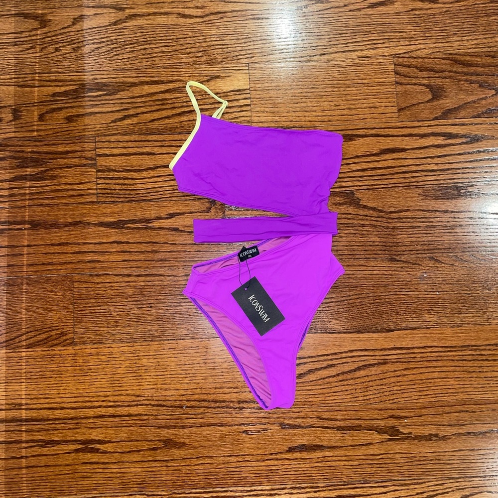 ICON SWIM | Purple One Piece Swimsuit